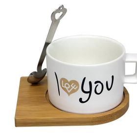 Huramarketing Mıknatıslı I Love You Serisi Kupa Bardak