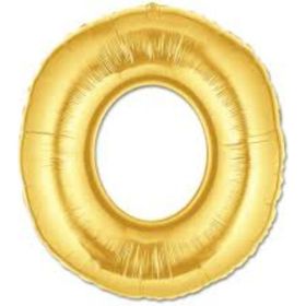 Huramarketing O Harf Altın Renk 40 inç Folyo Balon