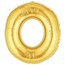 Huramarketing O Harf Altın Renk 40 inç Folyo Balon