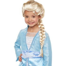 Huramarketing Platin Altın Dore Renk Çocuk Boy Karlar Ülkesi Elsa Frozen Peruğu
