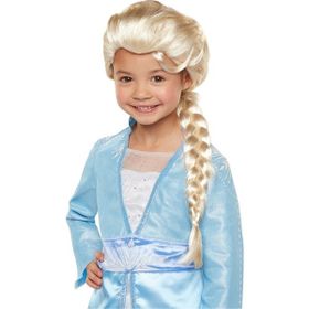 Huramarketing Platin Altın Dore Renk Çocuk Boy Karlar Ülkesi Elsa Frozen Peruğu