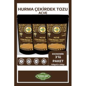 Hurma Aşkı 100 gr Acve Hurma Çekirdeği Tozu (3 adet)