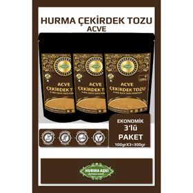 Hurma Aşkı 100 gr Acve Hurma Çekirdeği Tozu (3 adet)