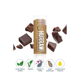 Hurraw Çikolata 4.8 gr Lip Balm