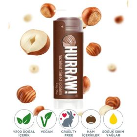 Hurraw Fındık Hazelnut Tinted 4.8 gr Lip Balm