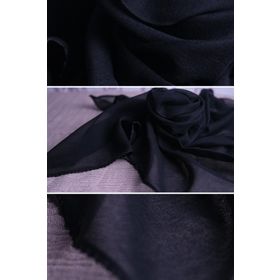 Hürrem Bone 1007B_01 Siyah 90x90 cm Pamuklu İç Tülbent