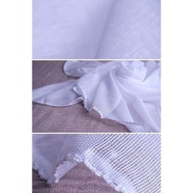 Hürrem Bone 1007B_42 Beyaz 90x90 cm Pamuklu İç Tülbent