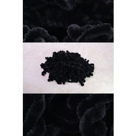 Hürrem Bone 1008_01 Siyah Kadife Saç Tokası
