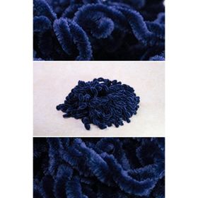 Hürrem Bone 1008_02 Lacivert Kadife Saç Tokası