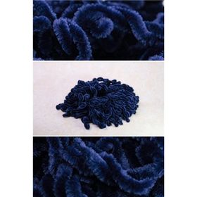 Hürrem Bone 1008_02 Lacivert Kadife Saç Tokası