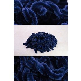 Hürrem Bone 1008_02 Lacivert Kadife Saç Tokası