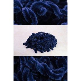 Hürrem Bone 1008_02 Lacivert Kadife Saç Tokası