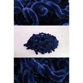 Hürrem Bone 1008_02 Lacivert Kadife Saç Tokası