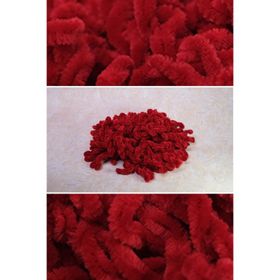 Hürrem Bone 1008_31 Kırmızı KadifeSaç Tokası