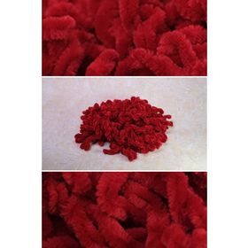 Hürrem Bone 1008_31 Kırmızı KadifeSaç Tokası