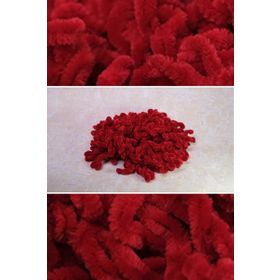 Hürrem Bone 1008_31 Kırmızı KadifeSaç Tokası