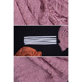 Hürrem Bone 1010B_42 Beyaz Süngeri Polyester Çift Katlı 5'li Eşarp
