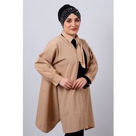 Hürrem Bone 1456_01 Siyah Sandy Kumaş Taşlı Pratik Hazır Geçmeli Tesettür Bone