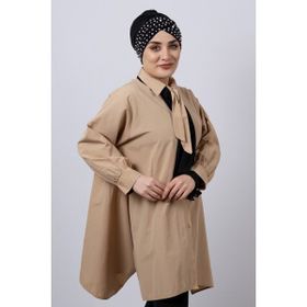 Hürrem Bone 1456_01 Siyah Sandy Kumaş Taşlı Pratik Hazır Geçmeli Tesettür Bone