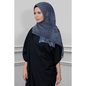 Hürrem Bone 1818D1-25 Füme Kesik Elyaf Piliseli Çiçek Desenli Geçmeli Eşarp