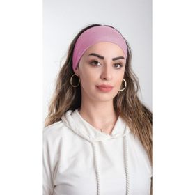 Hürrem Bone 3007_06 Pudra Viskon Kumaş Sade Pratik Hazır Geçmeli Tesettür Bone