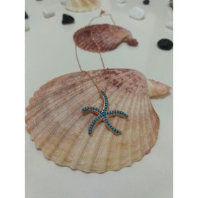 Hüseyin Demir Gümüş Deniz Yıldızı Kadın Kolye