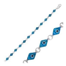 Hüseyin Demir Gümüş Nazar Kadın Bileklik