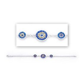 Hüseyin Demir Gümüş Nazar Kadın Bileklik