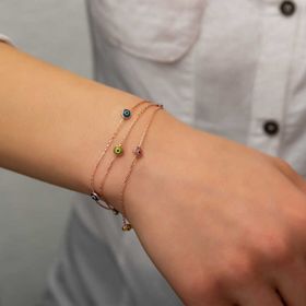 Hüseyin Demir Gümüş Nazar Kadın Bileklik