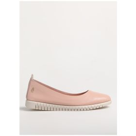 Hush Puppies 083-020 Deri Bej Kadın Günlük Ayakkabı