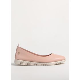 Hush Puppies 083-020 Deri Bej Kadın Günlük Ayakkabı