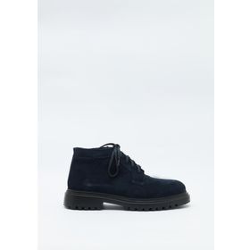 Hush Puppies 1141-11 Süet Lacivert Erkek Bot