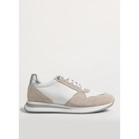 Hush Puppies 4648 Beyaz Gri Kadın Sneaker