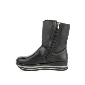 Hush Puppies 725014-001 Deri Siyah Kadın Bot