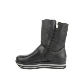 Hush Puppies 725014-001 Deri Siyah Kadın Bot