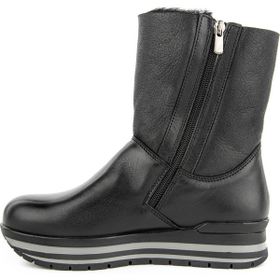 Hush Puppies 725014-001 Deri Siyah Kadın Bot
