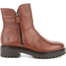 Hush Puppies 725029-014 Deri Taba Kadın Bot