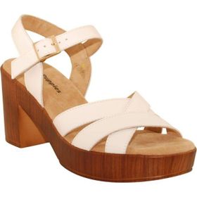 Hush Puppies Aviat 624236 Beyaz Hakiki Deri Kadın Sandalet