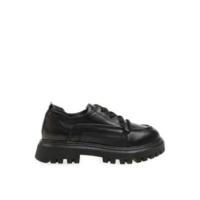 Hush Puppies HP-370-012 Deri Siyah Kadın Düz Ayakkabı