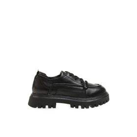Hush Puppies HP-370-012 Deri Siyah Kadın Düz Ayakkabı