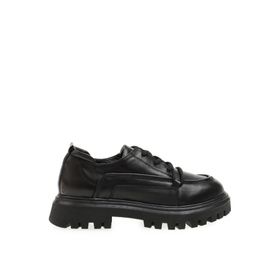 Hush Puppies HP-370-012 Deri Siyah Kadın Düz Ayakkabı