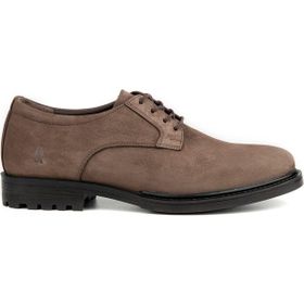 Hush Puppies Taupe Fudud Erkek Nubuk Günlük Klasik Ayakkabı