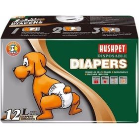 Hushpet 12 Adet L Köpek Alt Tuvalet Bezi