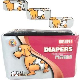 Hushpet 12 Adet XL Köpek Alt Tuvalet Bezi