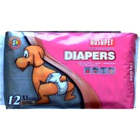 Hushpet 12 Adet XS Köpek Alt Tuvalet Bezi