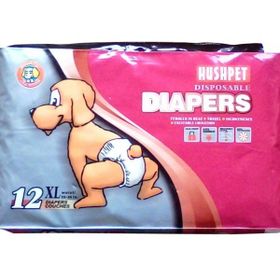 Hushpet 12'li Diapers Köpek Çiş Pedi