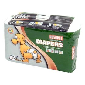 Hushpet 12'li L Ultra Emici Antibakteriyel Köpek Bezi