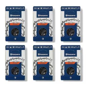 Husqvarna 3/8 Adım 36 Diş 1.3 mm 6'lı Paket Ayak Kesim Motoru Zinciri
