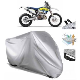 Husqvarna TE 250 Arka Çanta Uyumsuz Ultra Kalın Su Geçirmez Motor Brandası