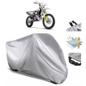 Husqvarna TE 300I Arka Çanta Uyumsuz Ultra Kalın Su Geçirmez Motor Brandası